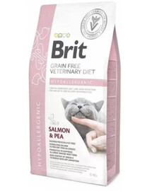 BRIT Veterinary Diets Cat hypoalergénne krmivo 5 kg