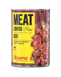 JOSERA Meatlovers Pure Beef 6x 400 g