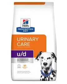 HILL'S Prescription Diet Canine U/D Urinary Care pre psov s citlivým močovým systémom 10 kg