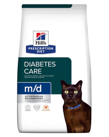 HILL'S Prescription Diét Diabetes Feline With Chicken granule pre diabetické mačky 3 kg