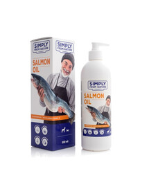 SIMPLY FROM NATURE Salmon oil lososový olej pre psov a mačky 500 ml