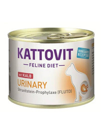 Kattovit Urinary konzerva pre mačky s ochorením močových ciest 185 g