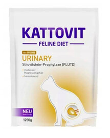 Kattovit Urinary Chicken Diet for Cats granule s kuracím mäsom pre mačky s problémami s močovými cestami 1250 g