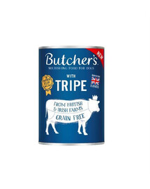 Butcher's Original Tripe Mix, paštéta s držkami konzerva pre psov 400 g