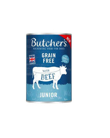 Butcher's Original Junior, kúsky so želé 400 g konzerva pre šteňatá