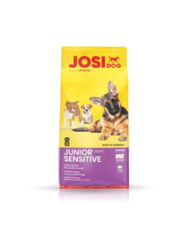 JosiDog Junior Sensitive granule pre šteňatá s citlivým žalúdkom 15 kg