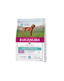 Eukanuba Dog Dry Daily Care Sensitive Digestion Puppy Chicken Bag granule pre šteňatá s citlivým žalúdkom 2,3 kg