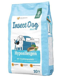 InsectDog Hypoalergén hypoalergénne granule pre dospelých psov 10 kg