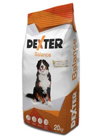 REX Dexter Balance granule pre dospelých psov veľkých plemien s pridanými vitamínmi 20 kg