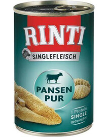 RINTI Singlefleisch Rumen monoproteínový bachor 800 g