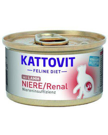 KATTOVIT Feline Diét Niere/Renal Lamb Lamb 85 g