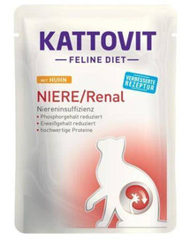 KATTOVIT Feline Diet Niere/Renal kura 85 g