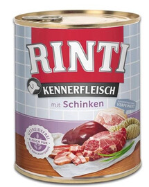 RINTI Kennerfleisch krmivo pre psov so šunkou 800 g