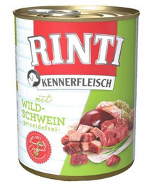 RINTI Kennerfleisch Wild s mäsom diviaka 800 g