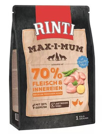 RINTI MAX-I-MUM Chicken granule s kuracím mäsom 1 kg