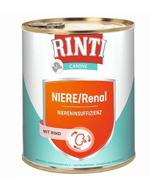 RINTI Canine Niere/Renal hovädzie mäso 800 g