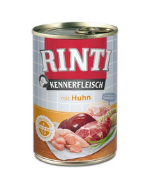 RINTI Kennerfleisch Chicken konzerva pre psov kura 400 g