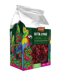 Vitaline Cranberry pre papagáje a exotické vtáctvo 30 g