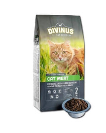 DIVINUS Cat Mäso pre dospelé mačky 2 kg