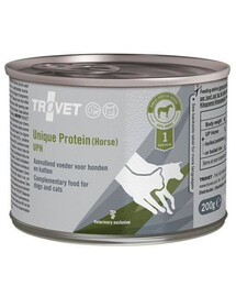 TROVET Unique Protein Horse UPH pre psy a mačky s konským mäsom 200 g