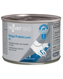 TROVET Unique Protein Lamb UPL pre psy a mačky jahňacie mäso 200 g