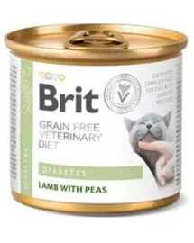 BRIT Veterinary Diet diabetes Lamb&Pea 200 g