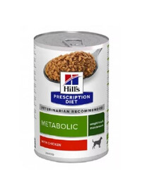 HILL'S Prescription Diet Canine Metabolic Box 370 g vlhké krmivo pre psov s nadváhou