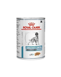 ROYAL CANIN VHN Dog Sensitivity Chicken diétne krmivo pre psov 410 g