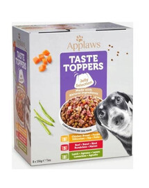 APPLAWS Taste Toppers Multipack vlhké krmivo pre psov v želé 32x 156 g