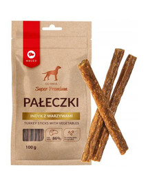 Maced monoproteínová morčacia desiata so zeleninou pre psov 100 g