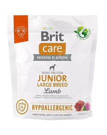 Brit care dog hypoallergenic junior large breed lamb granule s jahňacím mäsom pre mladých psov veľkých plemien 1 kg