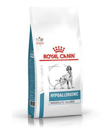 ROYAL CANIN hypoalergénne stredne kalorické granule pre psov 1,5 kg