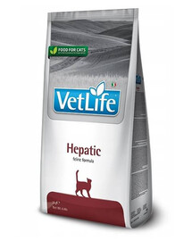 FARMINA Vet Life Natural Diet Cat Hepatic veterinárne granule pre mačky 400 g