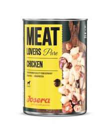 Josera Meat Lovers Pure Chicken 400 g konzerva pre dospelých psov