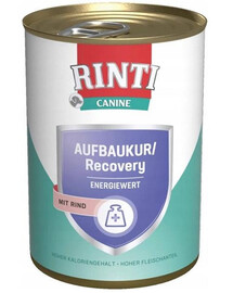 RINTI Canine Recovery konzerva pre psov s hovädzím mäsom 400 g