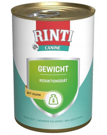 RINTI Canine Weight konzerva pre psov s kuracím mäsom 400 g