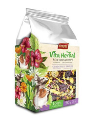 Vita Herbal pre hlodavce a králiky kvetinová zmes 50 g