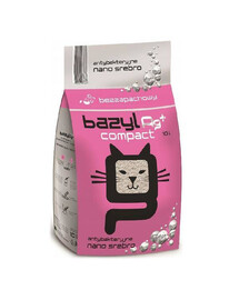 Bazyl Ag+ Compact stelivo pre mačky, 20 l