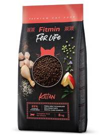 FITMIN Cat For Life Kitten granule pre mačiatka 8 kg