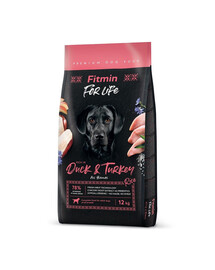 FITMIN For Life Adult Duck & Turkey 12 kg