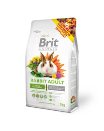 BRIT Animals Rabbit Adult Complete pre dospelých králikov 3kg