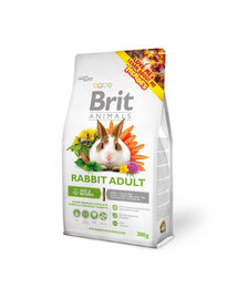 BRIT Animals Rabbit Adult Complete pre dospelých králikov 300g