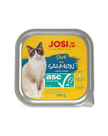 JOSERA JosiCat paštika s lososem 100g