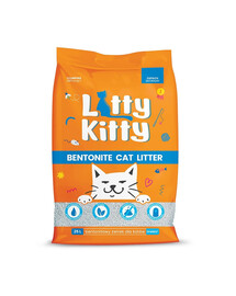 LITTY KITTY Prírodné bentonitové stelivo 25 l (20 kg)