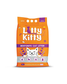 LITTY KITTY Levanduľové bentonitové stelivo 5 l (4 kg)