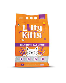 LITTY KITTY Levanduľové bentonitové stelivo 10 l (8 kg)