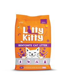 LITTY KITTY Levanduľové bentonitové stelivo 25 l (20 kg)