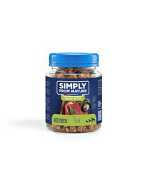 SIMPLY FROM NATURE Tréningová maškrta zo srnčieho mäsa 130 g