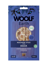 WOOLF Earth Noohide Stick with Duck 90g pałeczki z kaczką