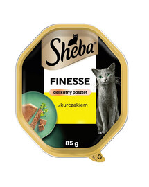 SHEBA Finesse vanička 85g v kuracej paštéte